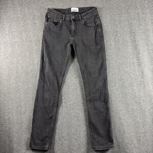 Duer Du/Er Performance Denim Mid Rise Slim Straight Women 28 x 32 Jeans